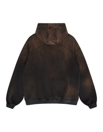 Lewis tag Unisex Ombre Washed Effect Hoodie