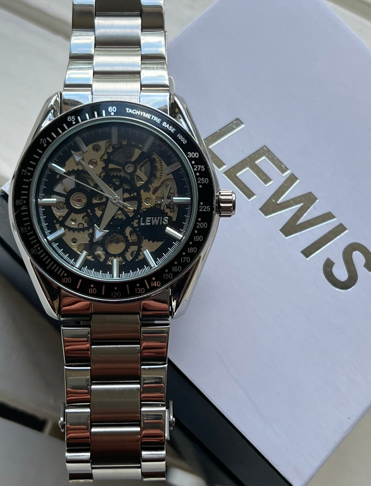 Lewis Silver Automatic Watch Season 2