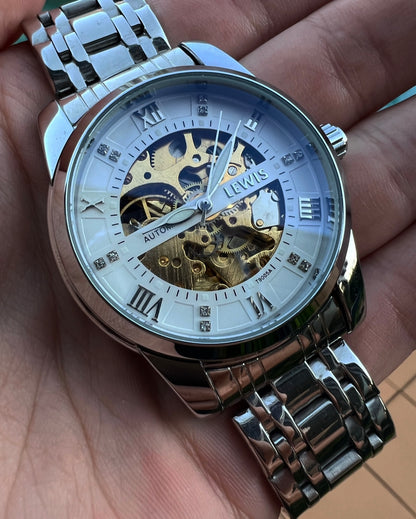 Lewis Silver/Gold Automatic Watch Season 1